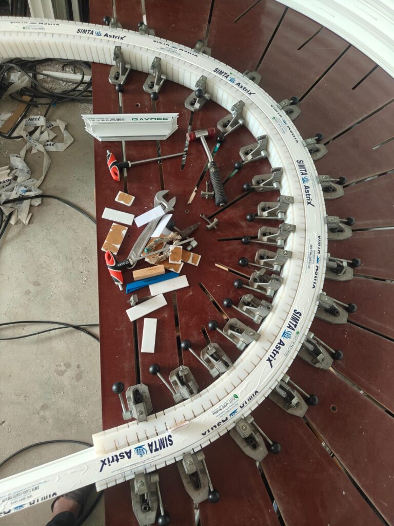 upvc profile bending