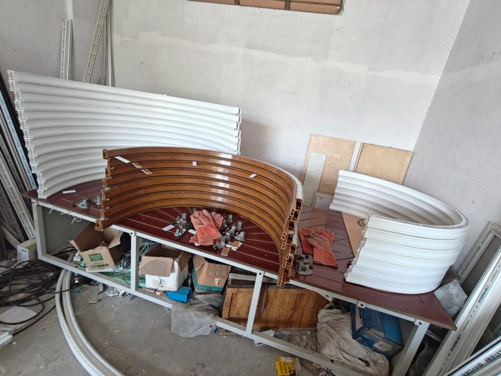 upvc profile bending